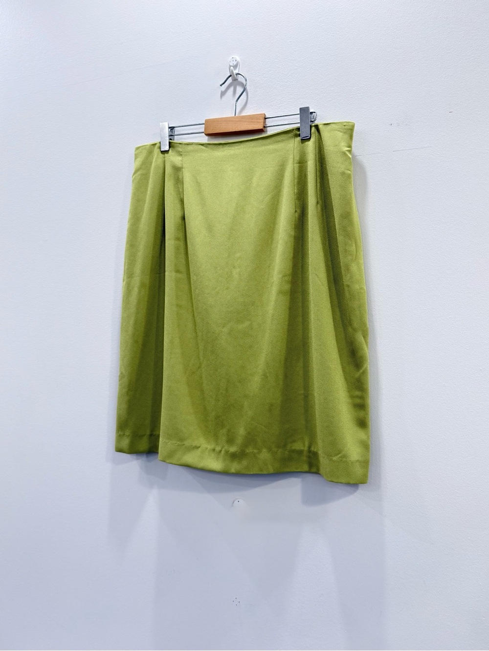 Liz Claiborne Olive Green Midi Skirt